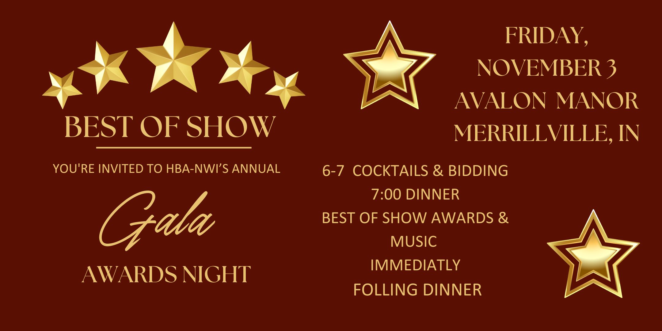 Black Gold Luxury Annual Awards Night Invitation (5 × 3 in) (5 × 2 in) (2160 × 1080 px) (1)